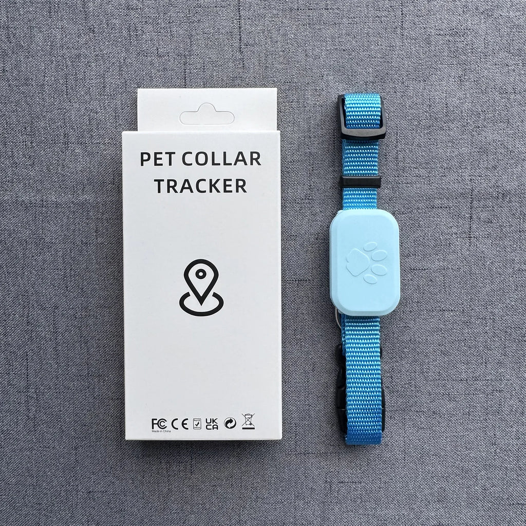 Remote Global GPS Locator Collar for Cats & Puppies - iOS-Compatible Anti-Loss Pet Tracking Device