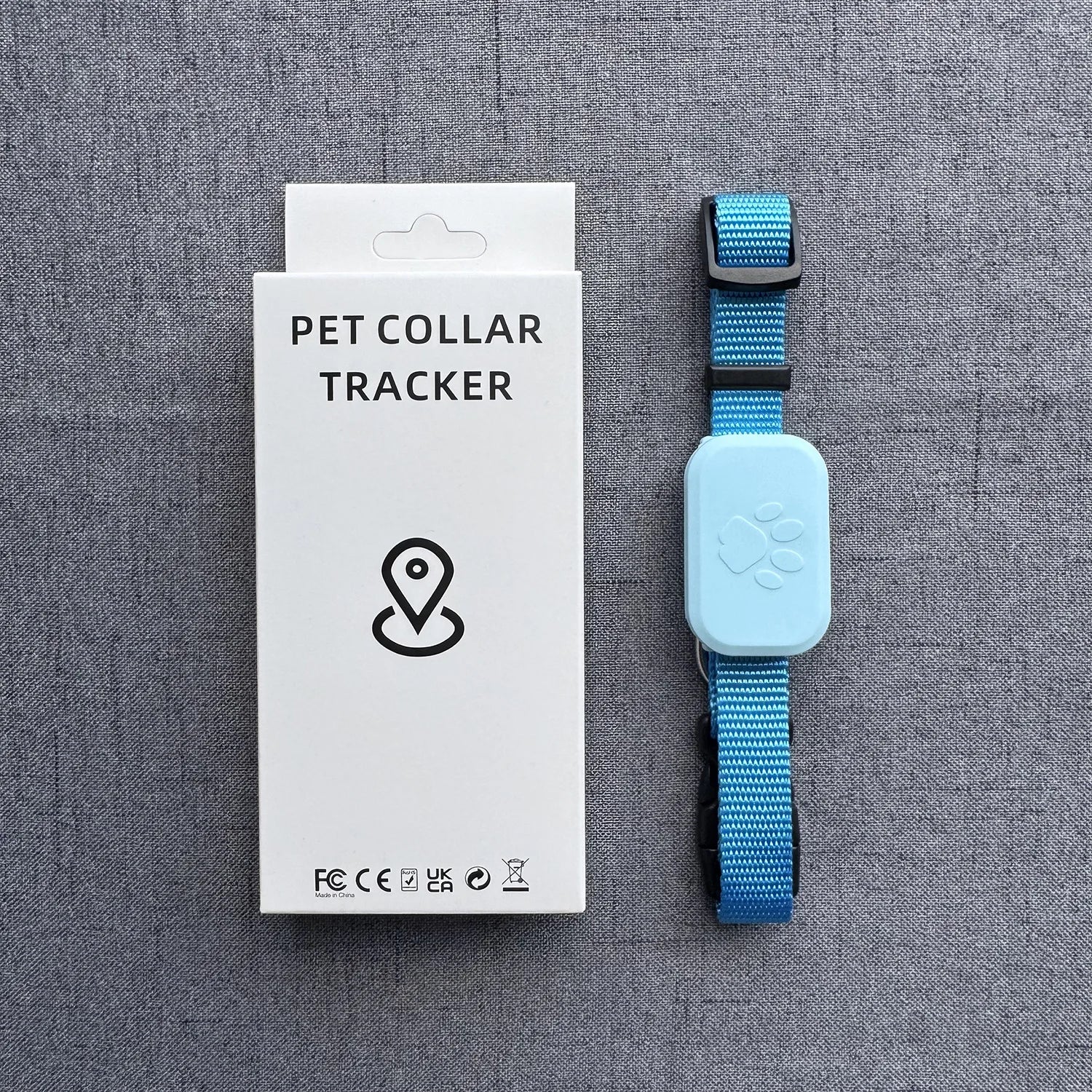 Remote Global GPS Locator Collar for Cats & Puppies - iOS-Compatible Anti-Loss Pet Tracking Device