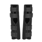 1 Pair Adjustable Strap Pet Leg Brace Flexible Fabric Magic Tape Fasten Dog Elbow Protector Multi Size Option Pair Packed