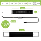 Dimmable Aquarium LED Light with Timer (30–60cm, Power-Off Memory, Plant Growth)