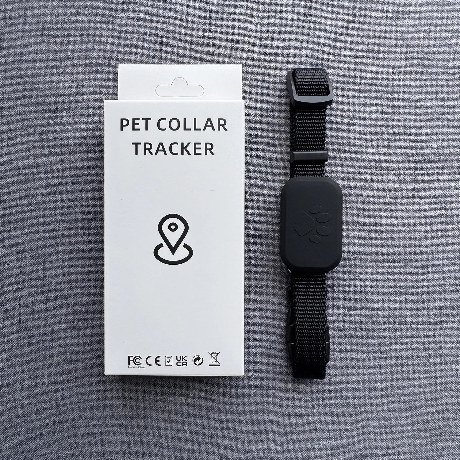 Remote Global GPS Locator Collar for Cats & Puppies - iOS-Compatible Anti-Loss Pet Tracking Device