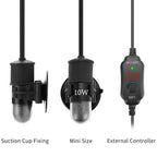 USB Mini Aquarium Heater Rod (Submersible, 18–34°C Adjustable, Thermostat, Fish Tank)