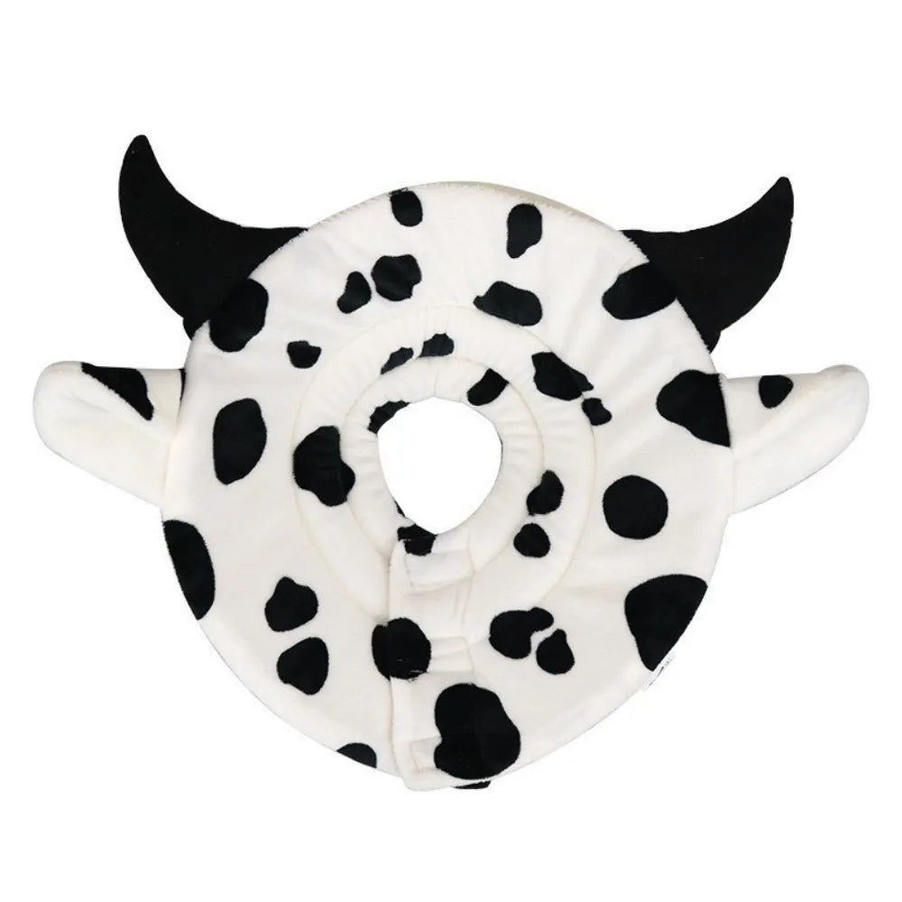 Soft Sponge Cat Recovery Collar — Cute Elizabethan Neck Cone to Stop Licking After Surgery