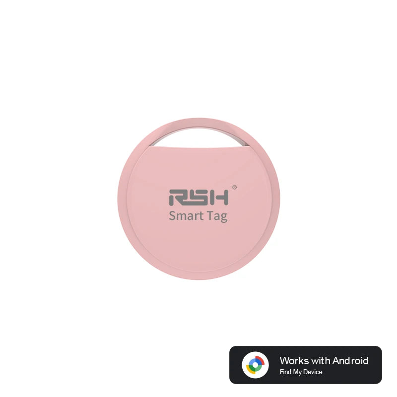 RSH Smart Bluetooth Tag for Google Find Hub & Xiaomi - Android Anti-Loss Global Tracker for Pets, Cats & Dogs