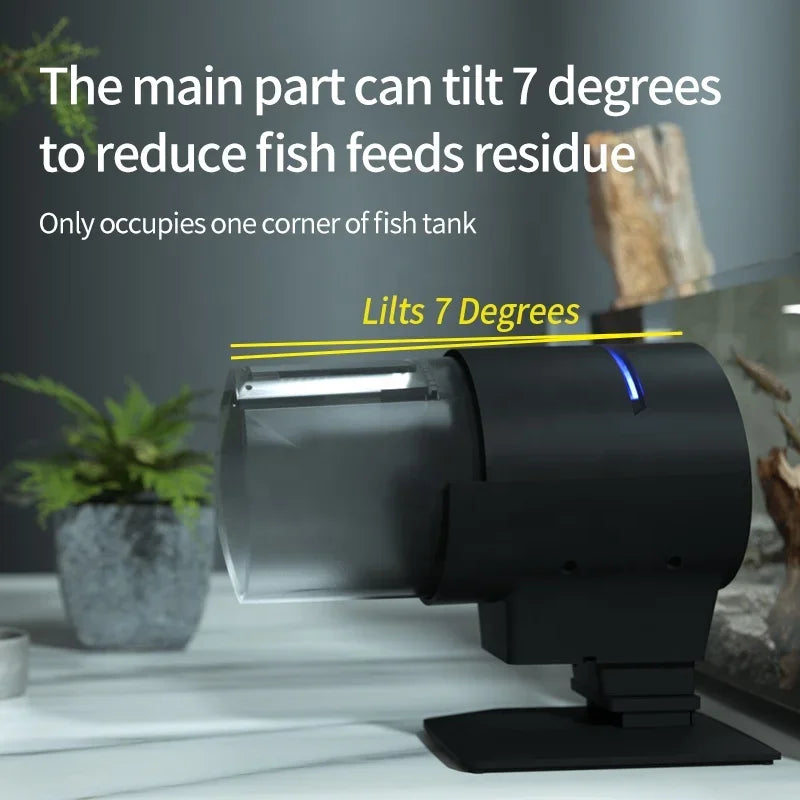 iLONDA Wi-Fi Smart Automatic Fish Feeder 2nd Gen (Long Range Remote, Timer, Countdown Feeding)