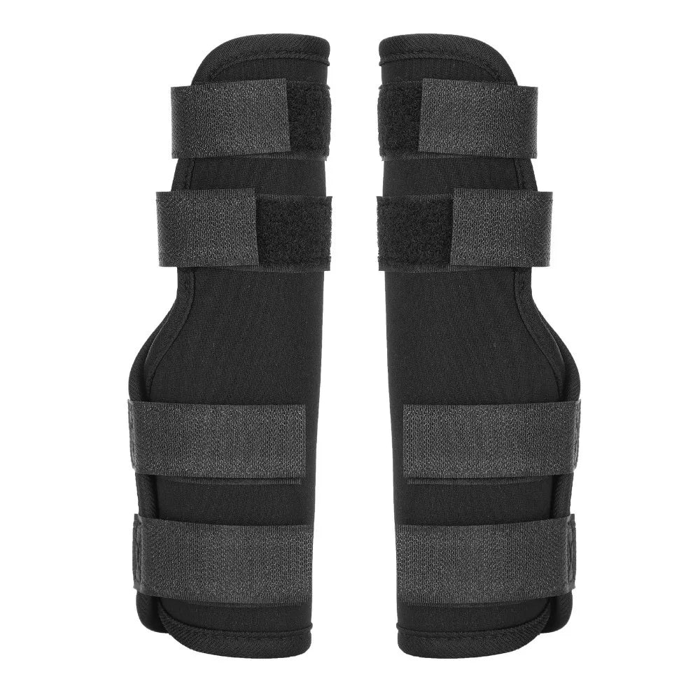 Dog Elbow Leg Brace (1 Pair, Adjustable, Flexible Fabric)