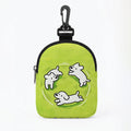 Dog Training Snack Bag Large Capacity (Cartoon Print, Waterproof, Hook Buckle)