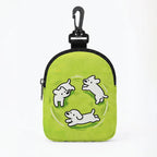 Dog Training Snack Bag Large Capacity (Cartoon Print, Waterproof, Hook Buckle)