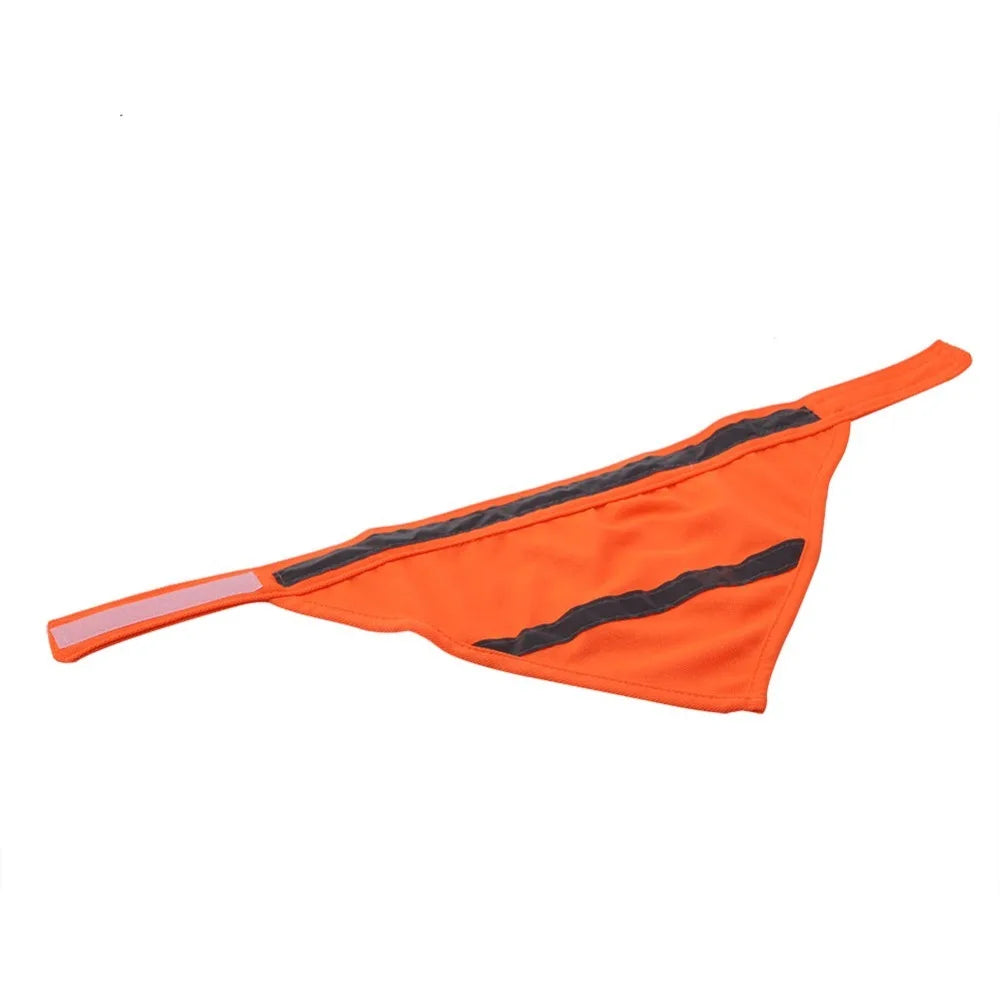 Soft Reflective Dog Bandana (Luminous, Adjustable, Daily Wear)