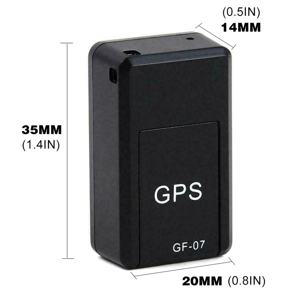 Mini Real-Time GPS Tracker with Strong Magnetic Mount - Pocket-Sized Full Coverage Tracker for Vehicles, Kids & Elderly