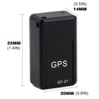 Mini Real-Time GPS Tracker with Strong Magnetic Mount - Pocket-Sized Full Coverage Tracker for Vehicles, Kids & Elderly