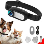 HD 1080P Pet Camera Collar for Dogs & Cats - Wireless Mini Action Cam for Outdoor & Indoor Use