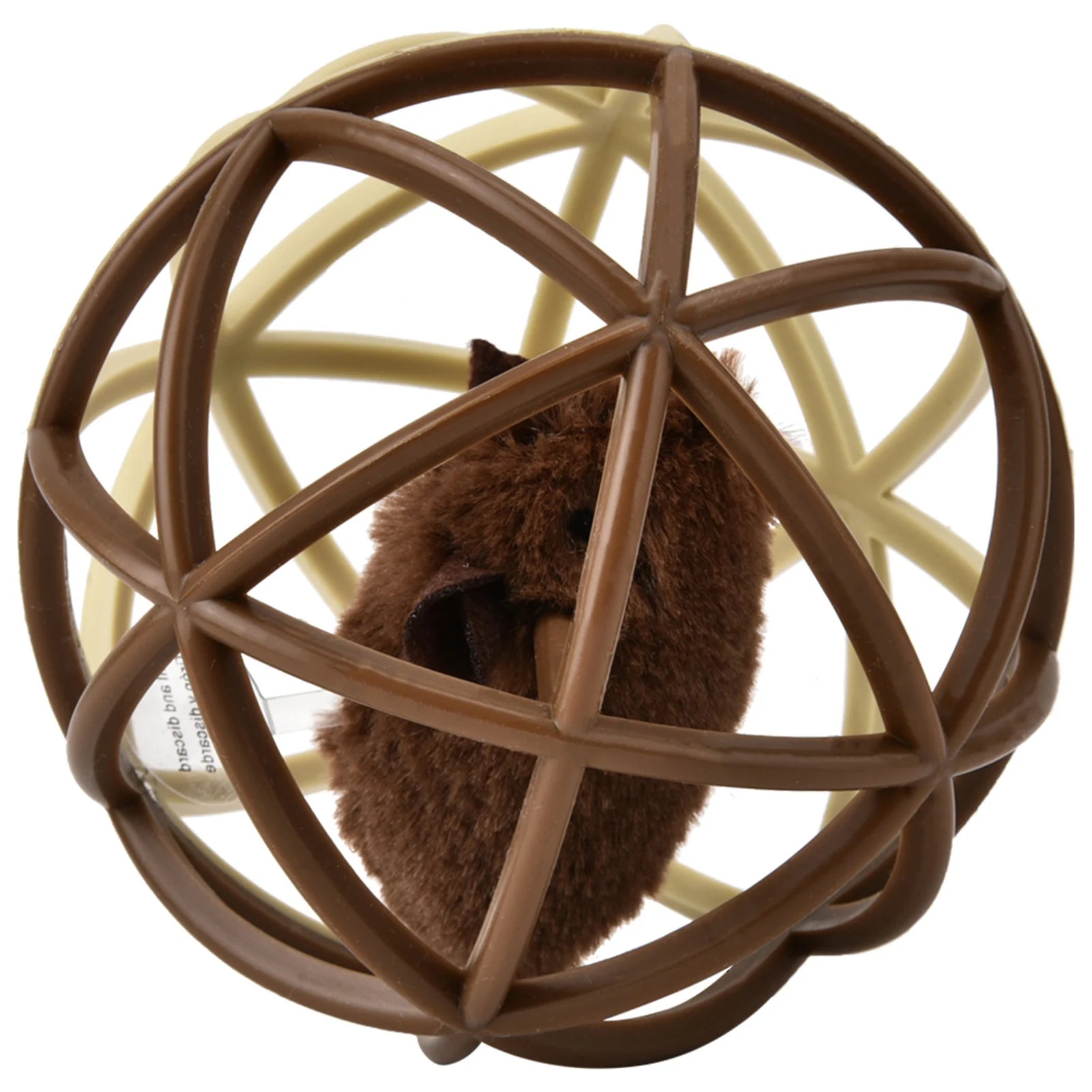 Sisal Ball Prisoner Mouse Puzzle Cat Toy — Funny Molar & Claw Grinding Play Ball