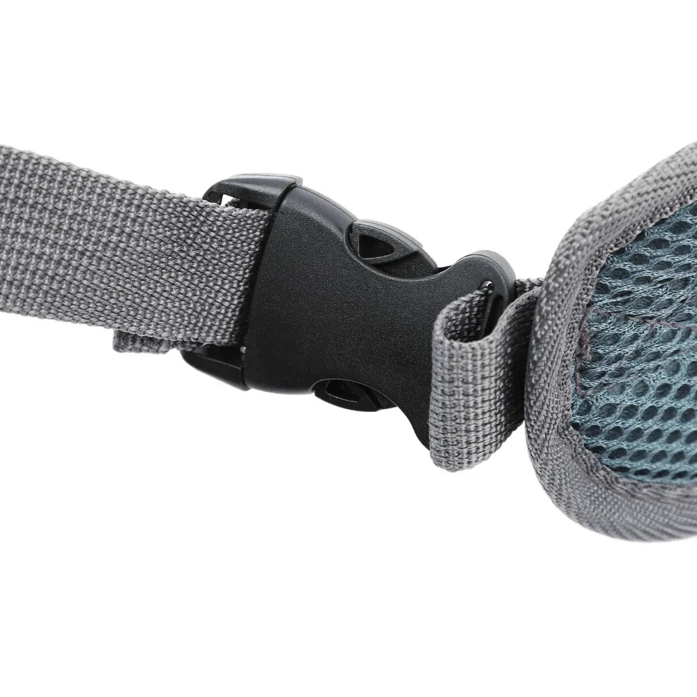 Breathable Mesh Pet Sling Carrier Large Capacity Soft Fabric Crossbody Pet Bag Adjustable Strap Light Weight Cat & Dog Carrier