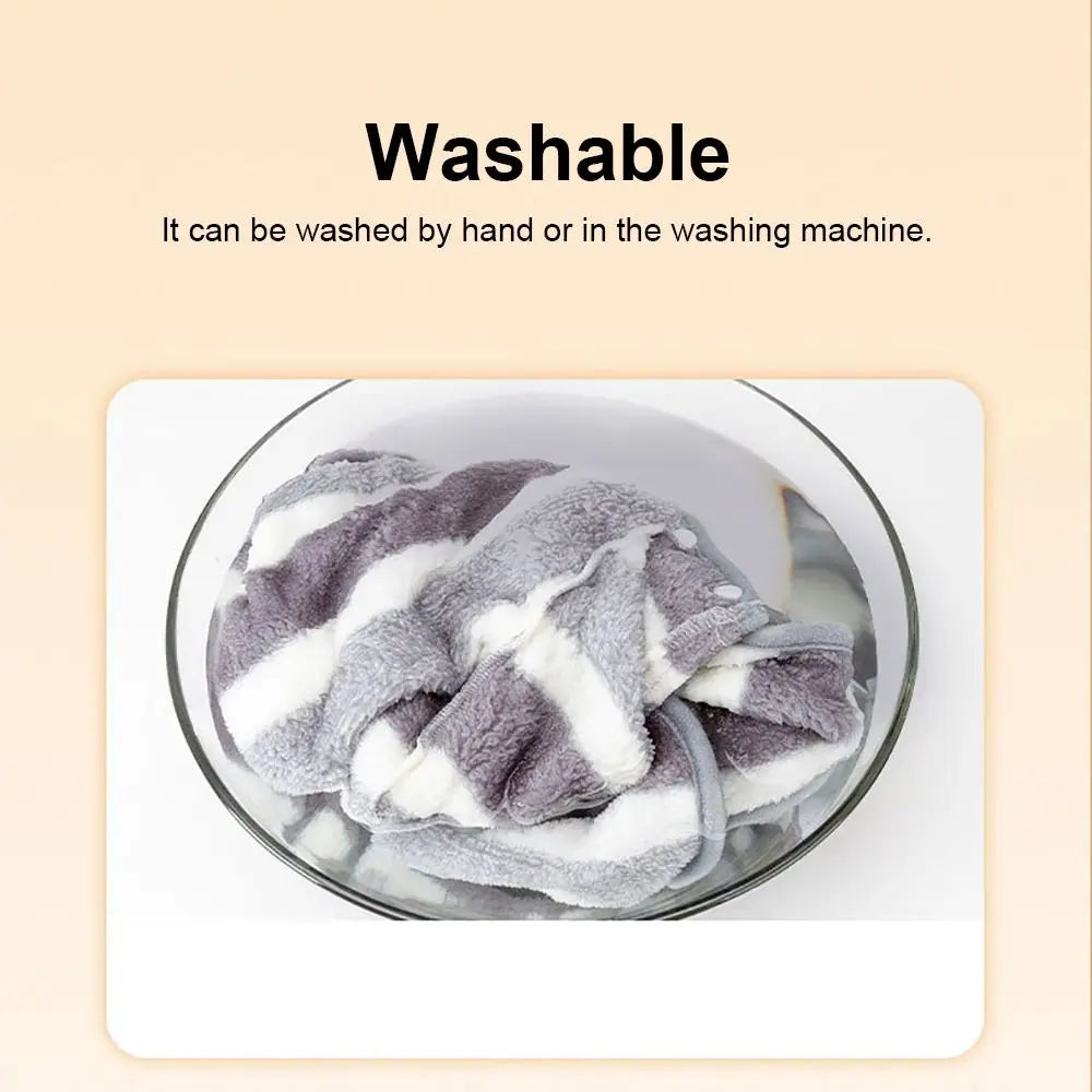 High Quality Water Absorption Dog Bathrobe Microfiber Stripe Pet Clothes Thickened Quick Drying Cat Towel Travel