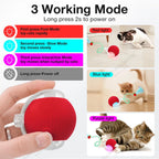 Automatic Interactive Cat Ball Toy (3 Play Modes)