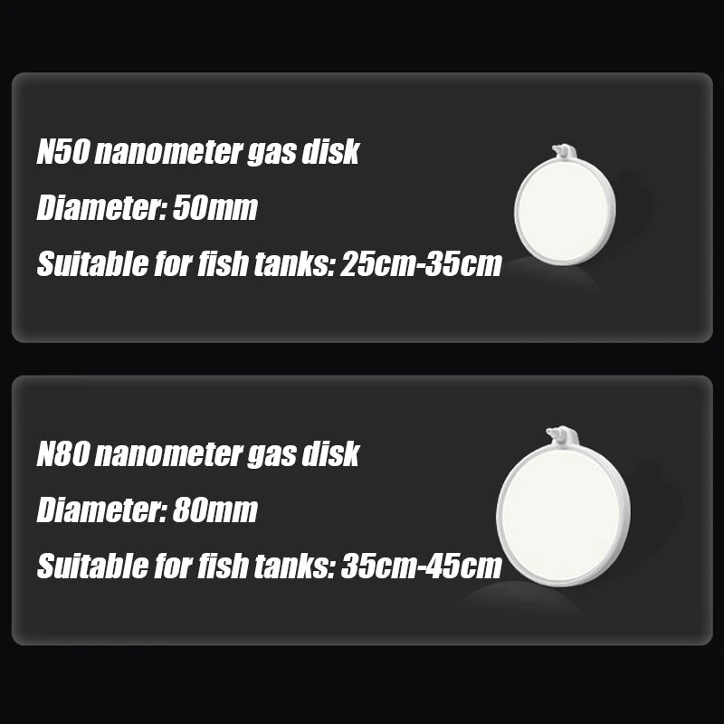 Disc Bubble Air Stone Diffuser (1pc, Aquarium Oxygen Aerator, Fine Bubble Disk)