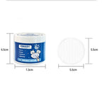 100Pcs Pet Eye Wipes Cats And Dogs Tearmark Wet Wipes Dog Cat Eyes Ears Cleaning Paper Towels Cats And Dogs Universal