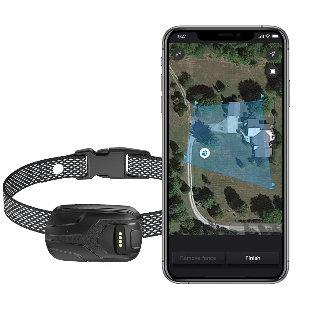 Tize 4G Smart Pet GPS Activity Tracker Dog Collar - Real-Time Anti-Loss Location Monitoring Device