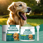 100g Pet Teeth Cleaning Powder for Dog Reduces Tartar Calculus Protect Dog Oral Gum Health Freshen Breath Dog Cleaning Powder