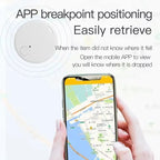 Mini Bluetooth GPS Smart Tag Anti-Loss Alarm - Wallet, Keychain & Pet Child Tracker Key Finder