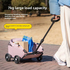 Hxl pet stroller - lightweight, foldable, outdoor pet carrier