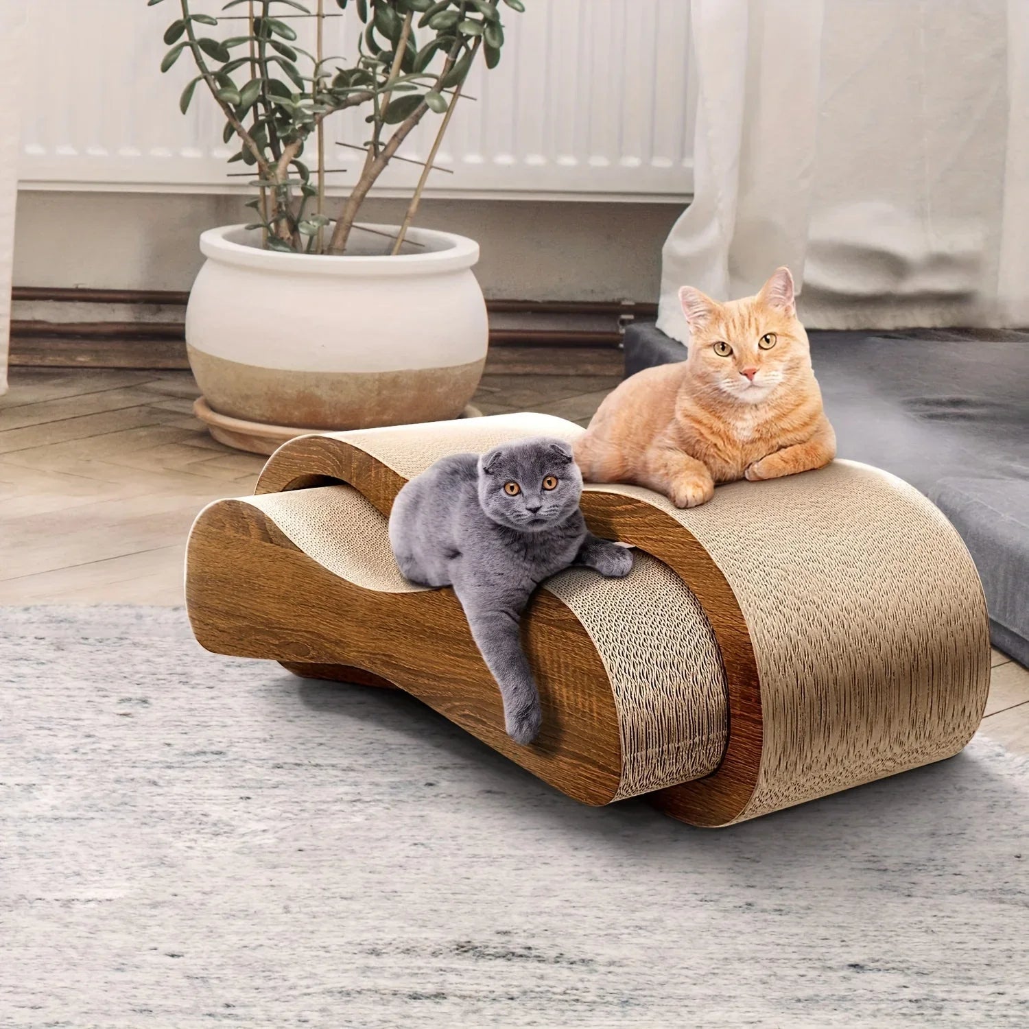 Extra Large Cardboard Scratching Mat & Sofa Protector