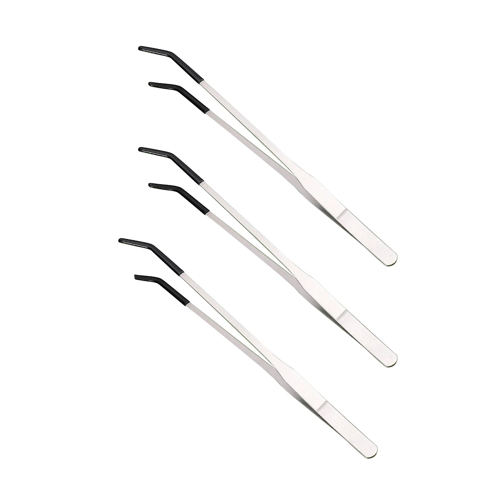 Stainless Steel Reptile Feeding Long Tongs Tweezers For Reptile, Lizards, Spider, Tarantula, Hedgehog, Snake, Aquarium