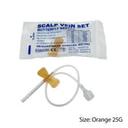 Double-Wing Blood Infusion Needles, Bulk Lot (50-Pack)