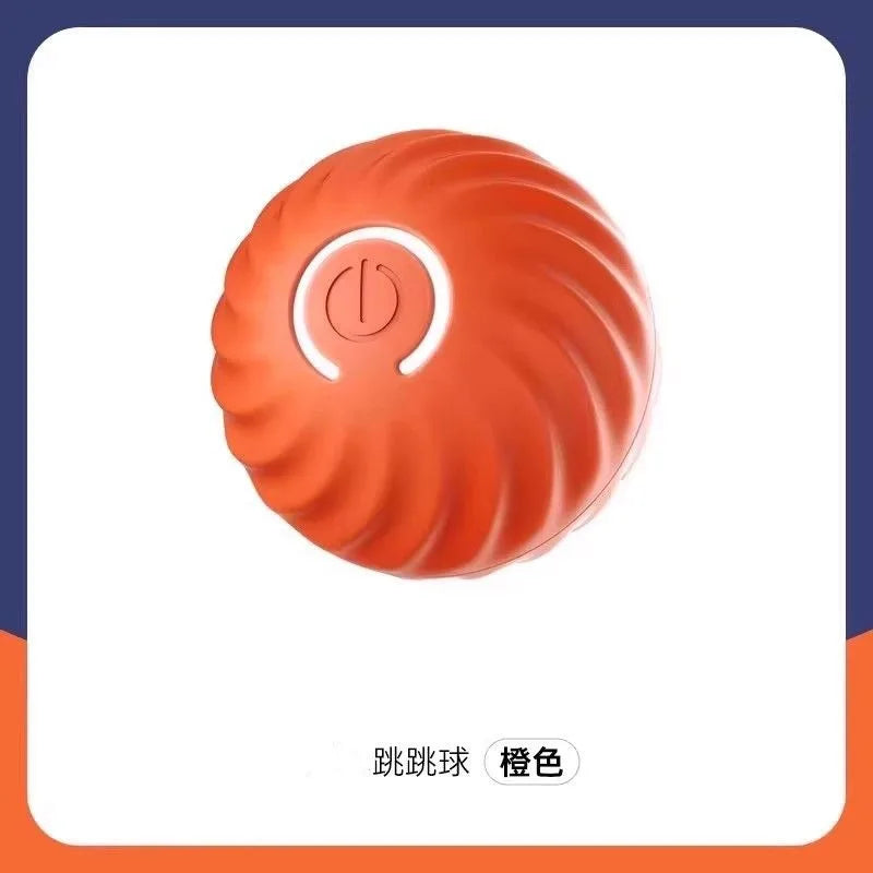 Smart Self-Rolling Ball Cat Toy — Bite-Resistant Interactive Boredom Relief