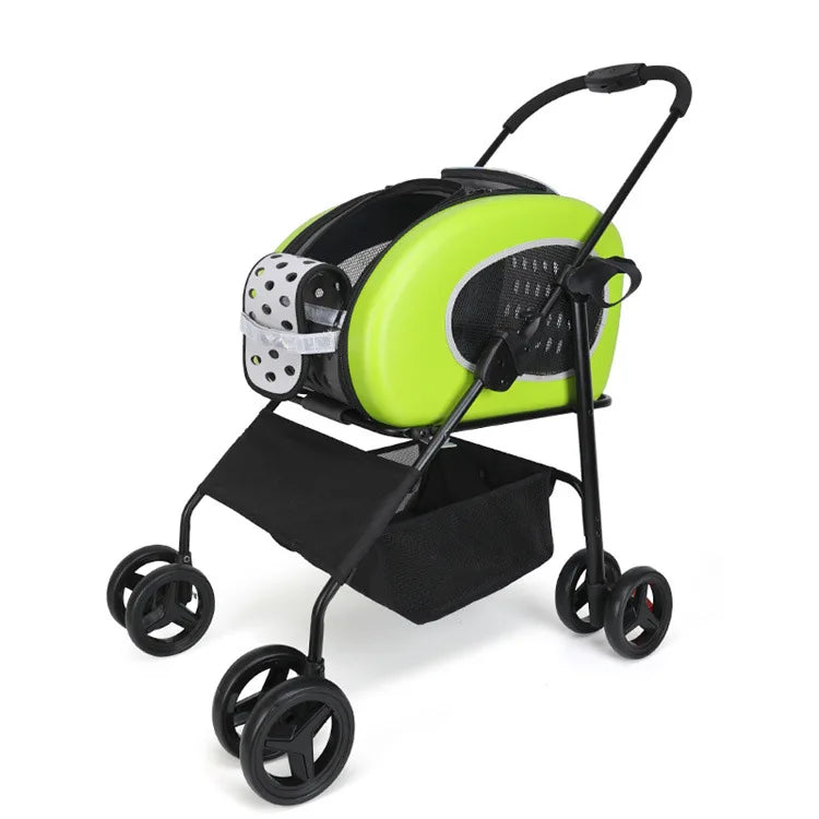 Pet Cart Multi purpose Breathable Cat Backpack Portable Small Dog Bag Foldable Multi purpose Pet Trolley