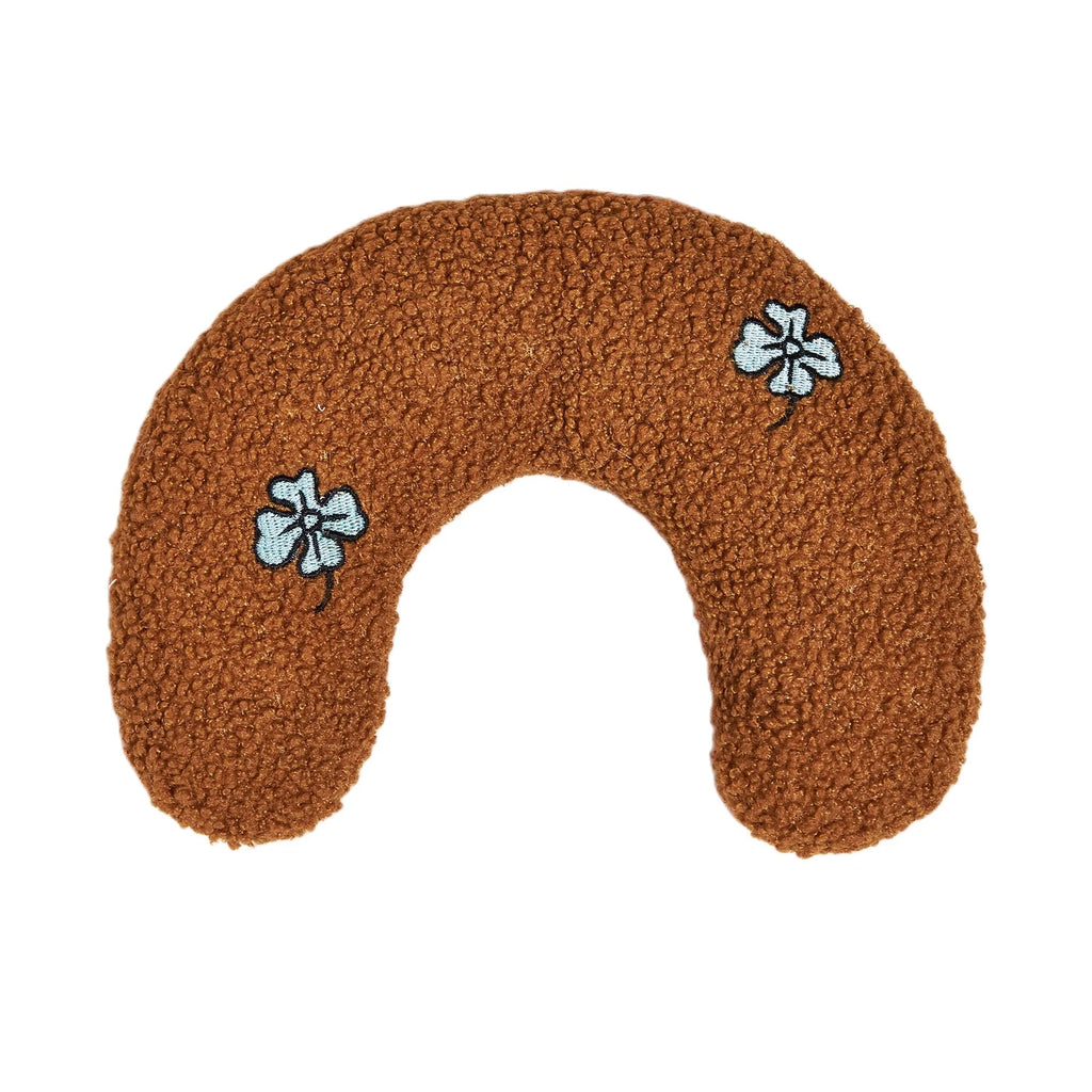 U-Shaped Pet Pillow Plush Sleep Aid for Cats & Dogs — Comfortable Winter Cervical Support Throw Pillow