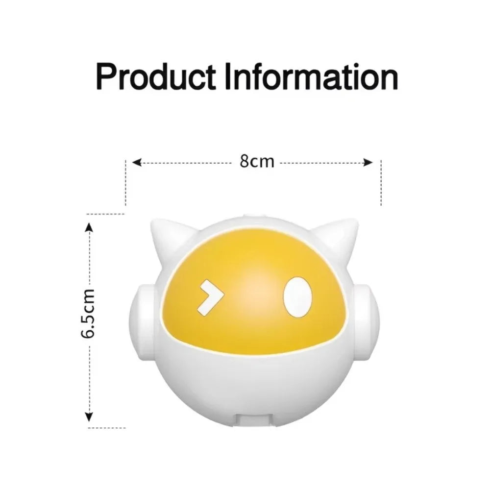 Electric Lifting Cat Teaser Toy — Self-Playing Interactive Hair Ball Up-Down Motion Training Toy