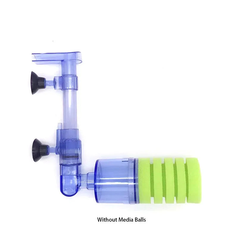 Aquarium Surface Skimmer Filter (Air Pump Driven, Oil Film Removal, Fish Tank Cleaner)