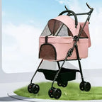Pet Stroller Small Medium Cat Dog Travel Lightweight Detachable Washable Wholesale Pet Stoller Trolley for Dog Dog Trolley