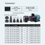 Ultra-Quiet AC220V Submersible Aquarium Pump (Circulation, Filtration, Oxygenation)