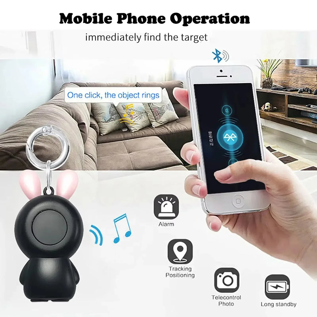 Mini Smart GPS Bluetooth Anti-Loss Tag - Real-Time Location Finder for Keys, Pets, Dogs, Cats & Kids
