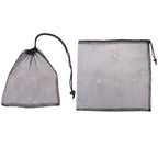 Aquarium Filter Media Mesh Bag (Fish Tank Net Bag, Pond Filter Media Holder, Reusable)