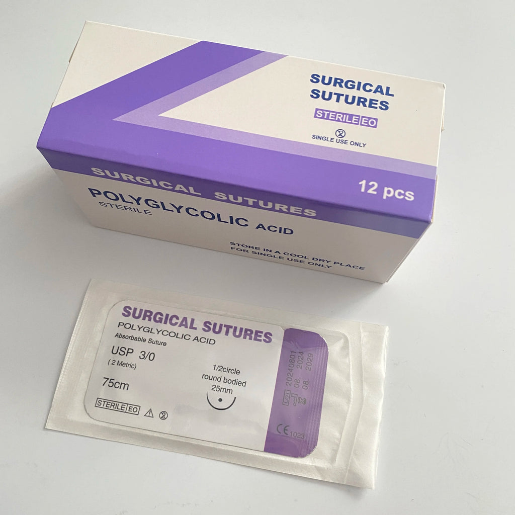 Absorbable PGA Suture Thread with Needle