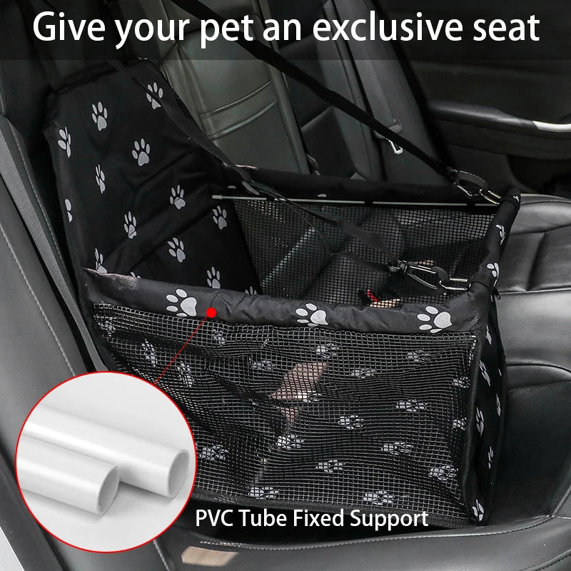 Universal Dog Car Seat with Storage Pockets (Non-Slip, Small & Medium Dogs)