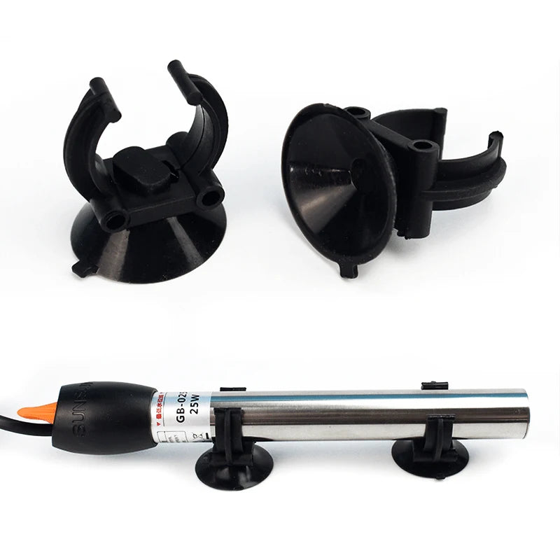 Aquarium Heater & Equipment Suction Cup Holders (For Heating Rods, UV Lamps, LED Lights, Pipes)