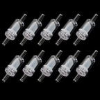 5pcs/10pcs Aquarium Check Valve For Air Pump Plastic One Way Non-Return Accessories for Fish Tank 4mm AirLine Tube