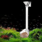 Acrylic Large-Capacity Fish Feeder Tube (Transparent, Multifunctional, Shrimp & Fish Tank)