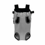Breathable Mesh Pet Front Bag Adjustable Strap Double Shoulder Pet Carrier Backpack Lightweight Portable Dog Front Carrier