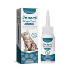 YEGBONG 50ml Flea Tick Control Liquid for Dogs Cats Fast Acting Waterproof Prevention with Gentle Plant Extracts Odorless Formu