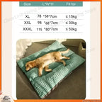 Corduroy Orthopedic Dog Bed for Large Dogs (Washable)