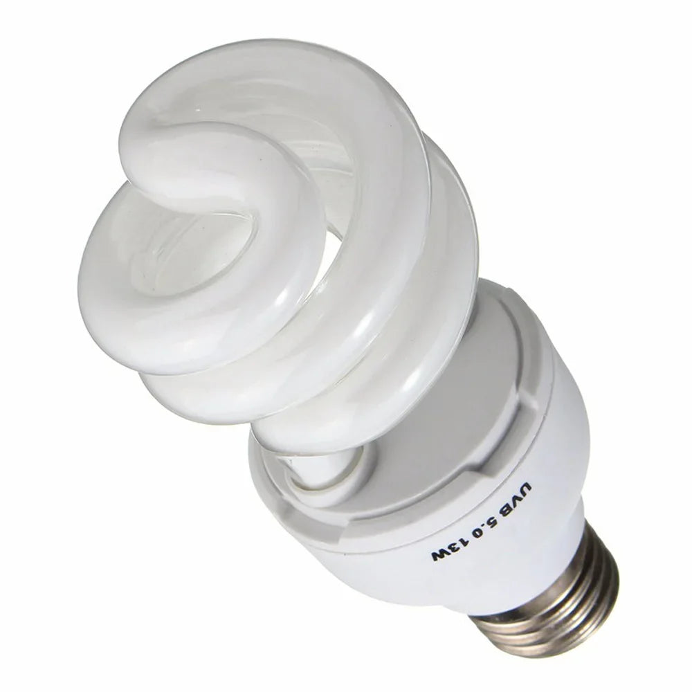 Reptile UVB 5.0 10.0 Lamp Bulb For Turtle Lizard Snake Lguanas Heat Calcium Lamp Bulb Energy Saving Light Reptile Succulent E27
