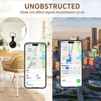 Mini Bluetooth Air Tag-Style GPS Anti-Loss Tracker - Smart Collar & Wallet Locator for Elderly, Kids & Pets (iOS)