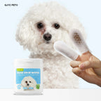 Pet Eye Finger Wipes Gentle Hypoallergenic Tear Stain Remover For All Breeds Dogs Cats Daily Eye Cleaning Grooming