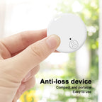 Round Mini Bluetooth 5.0 Anti-Loss GPS Smart Tracker - Finder for Pets, Kids, Bags & Wallets